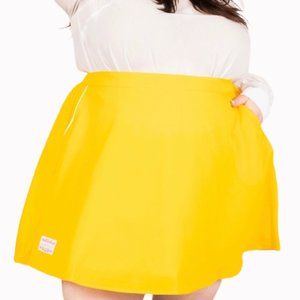 Tuesday Of California clambake punchbowl a-line skirt in Lemonade